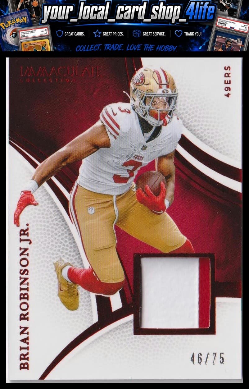 Collection Red Brian 2025 Panini Immaculate 2025 Panini Immaculate red