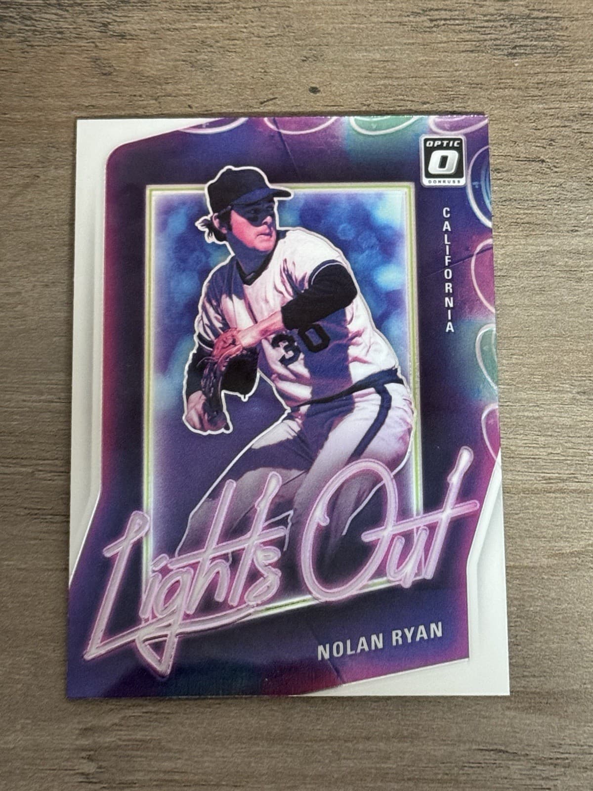 BASEBALL NOLAN RYAN LIGHTS OUT 2021 Donruss Optic 2021 Donruss Optic