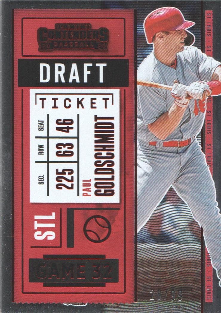 Baseball Draft Ticket 2020 Panini Contenders 2020 Panini Contenders
