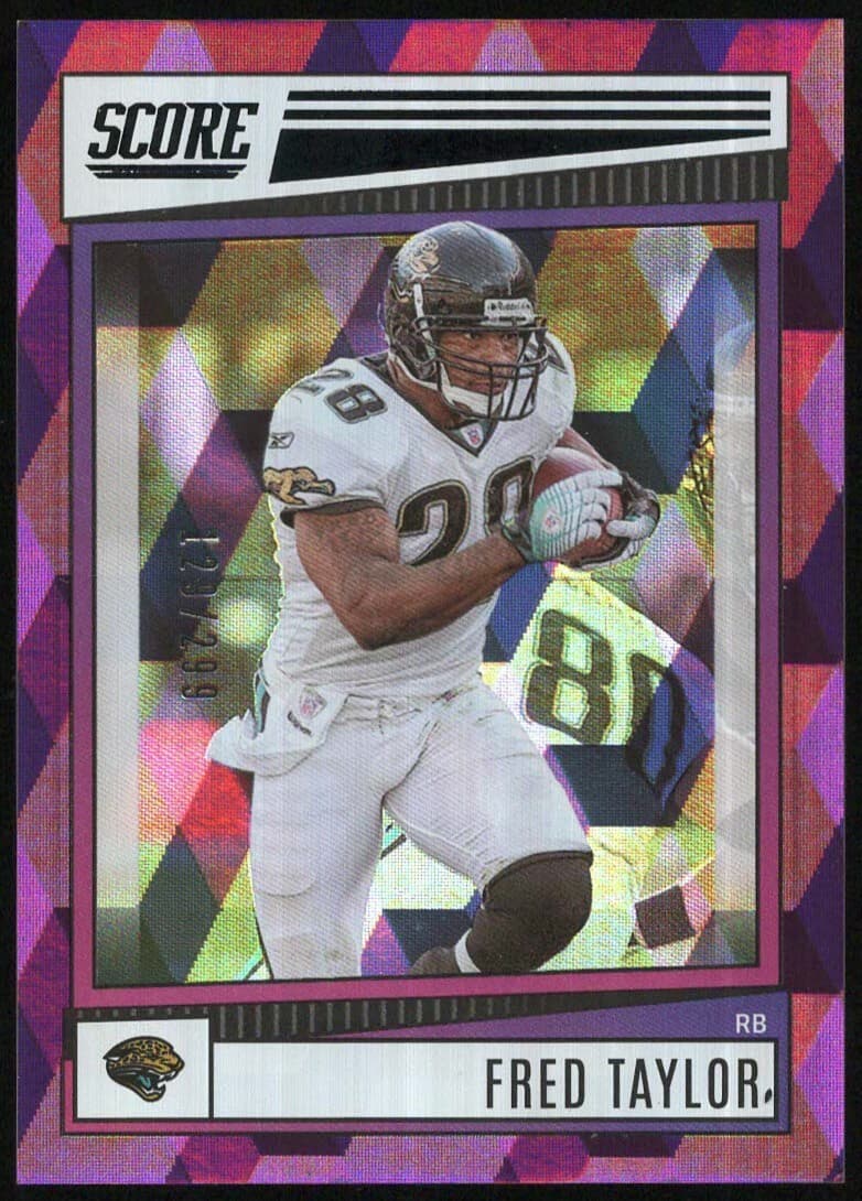 Fred Taylor trading card