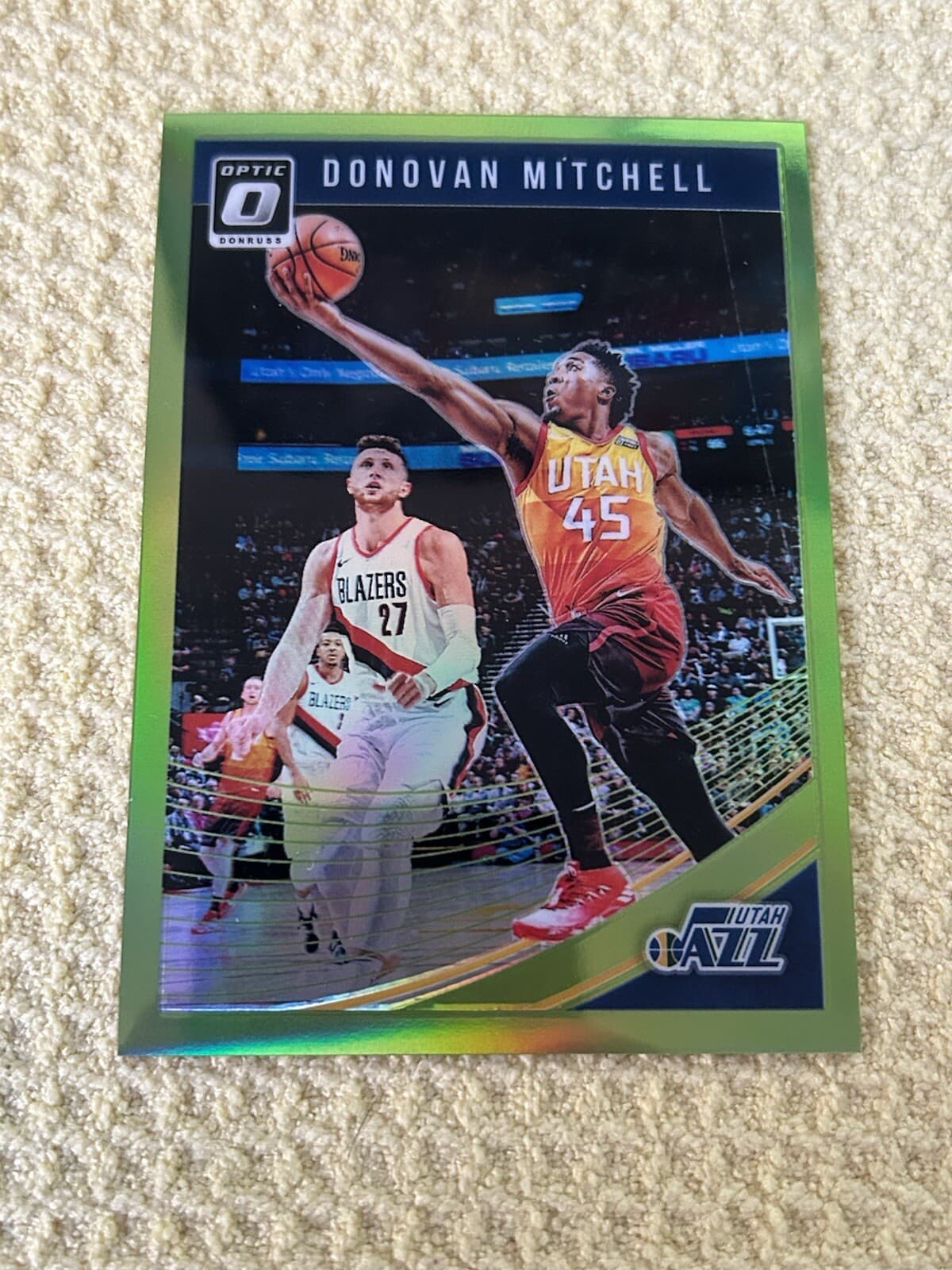 Donruss Optic Donovan 2018 Panini 2018 Panini green