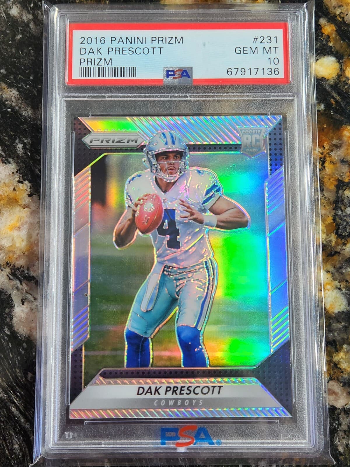 Dak Prescott Silver 2016 Panini