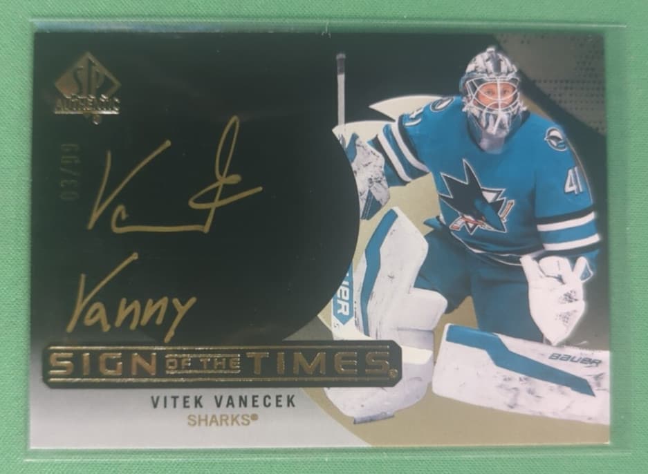Authentic Vitek Vanecek 2024 Unknown 2024 Unknown
