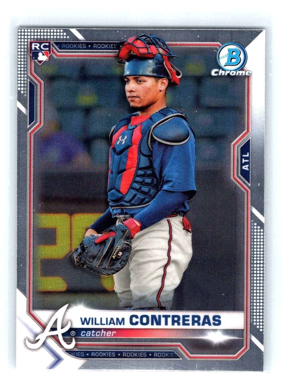 William Contreras Atlanta 2021 Bowman Chrome