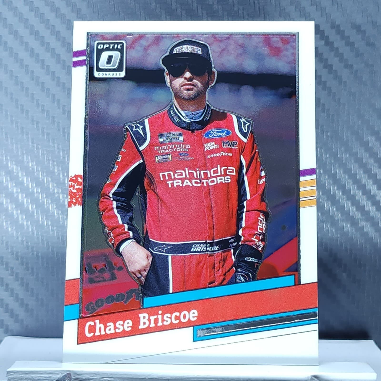 Chase Briscoe 2024 Donruss Optic 2024 Donruss Optic