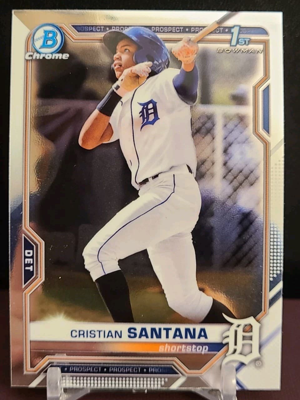 Prospects Cristian Santana 2021 Bowman Chrome 2021 Bowman Chrome