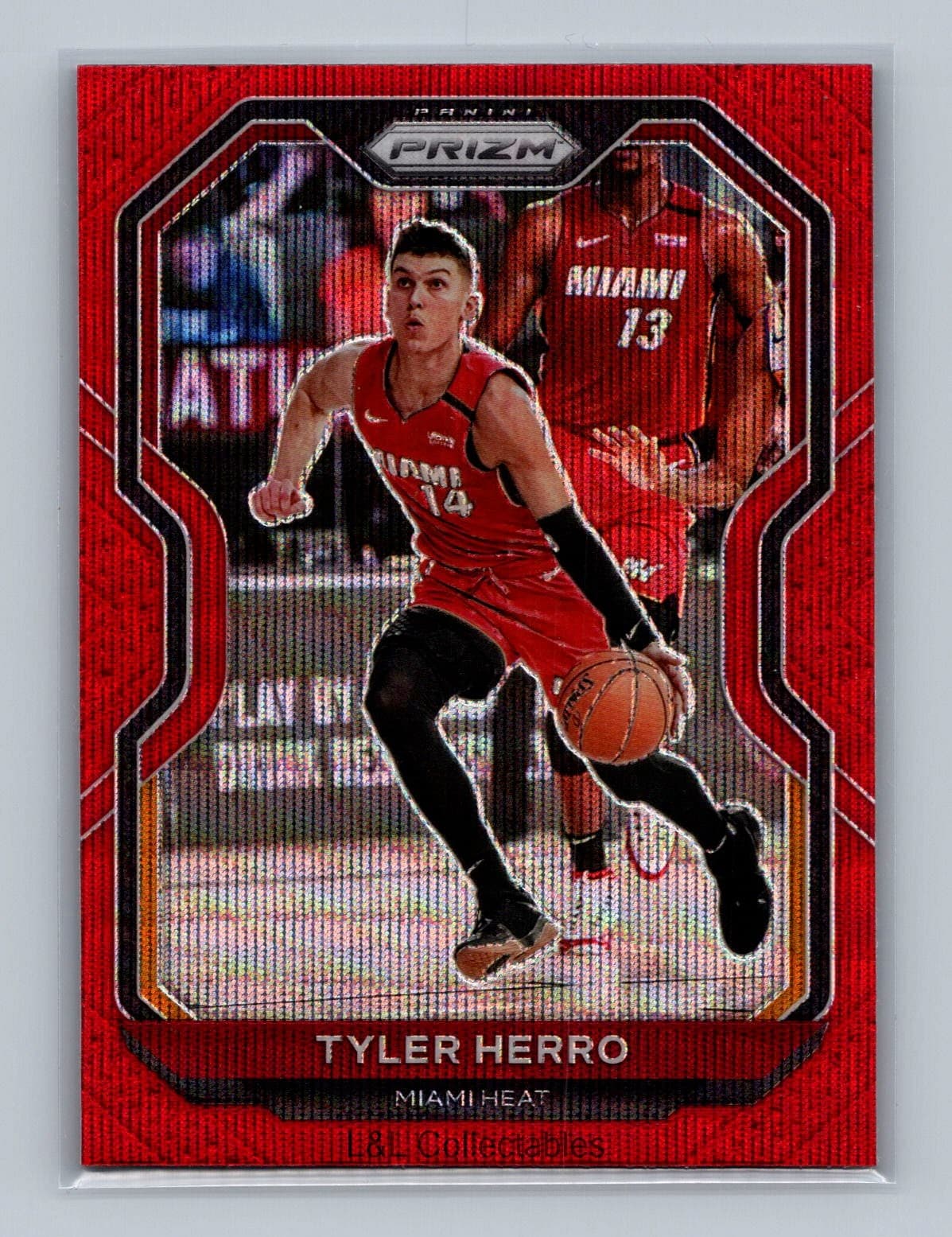 Tyler Herro Ruby 2020 Panini Prizm 2020 Panini Prizm wave