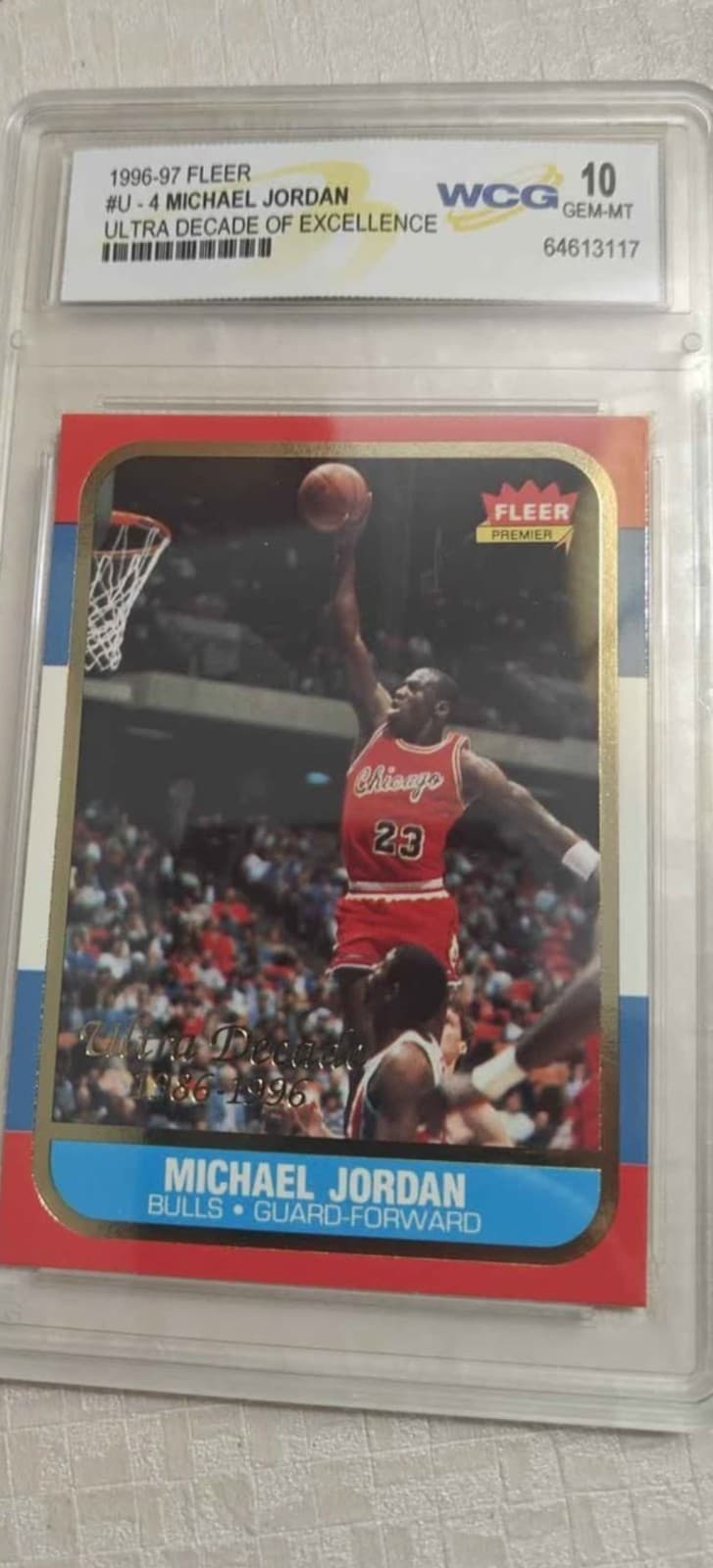 Michael Jordan Decade 1996 Fleer 1996 Fleer