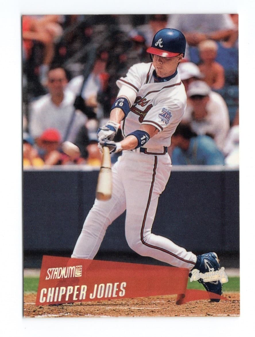 Chipper Jones Atlanta 2000 Topps Stadium Club 2000 Topps Stadium Club
