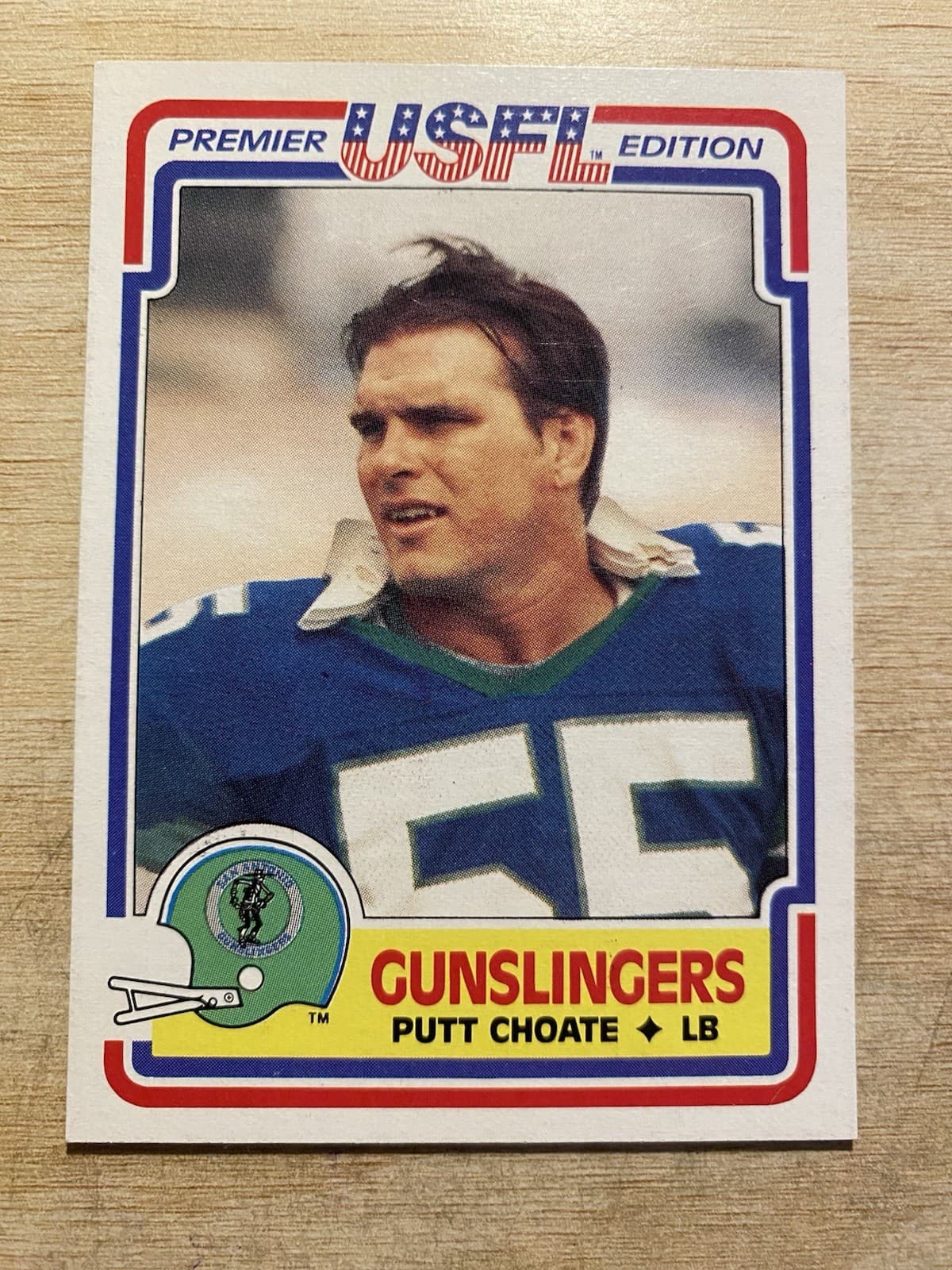 Football Putt Choate 1984 Topps 1984 Topps
