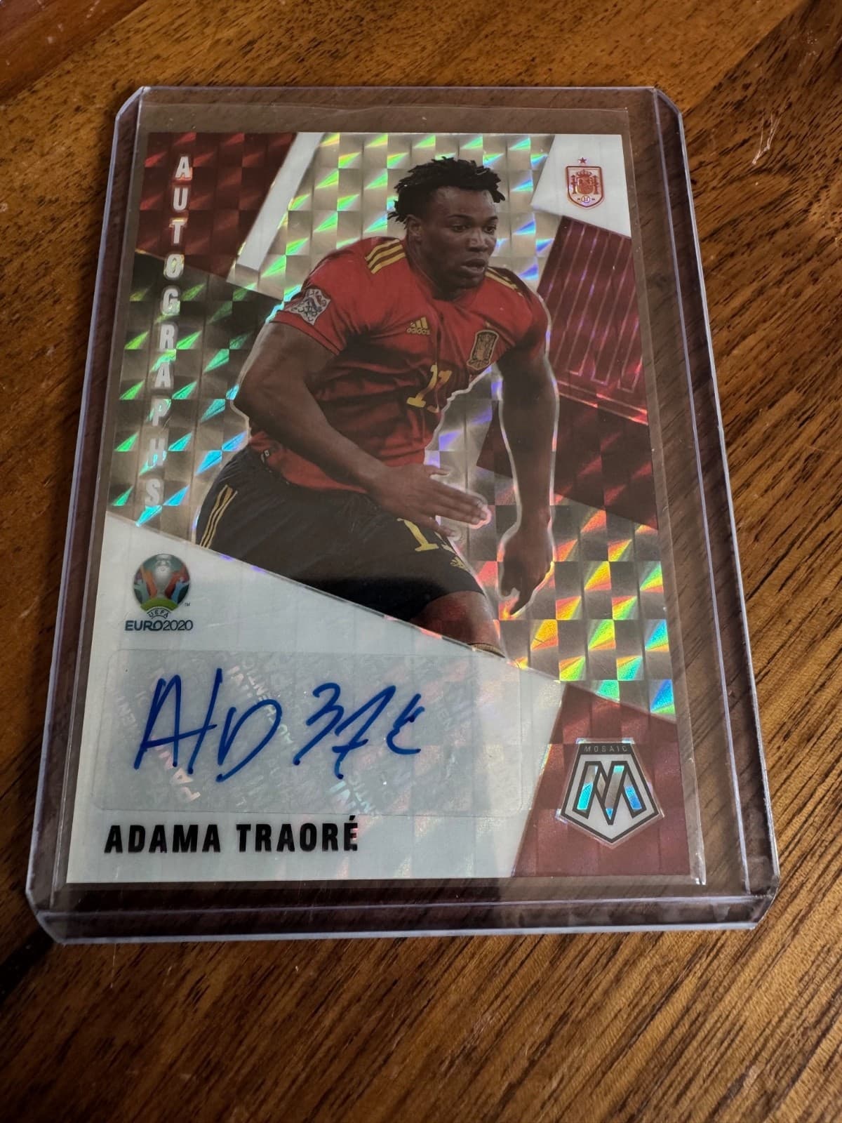 Euro Soccer Adama 2020 Panini Mosaic 2020 Panini Mosaic