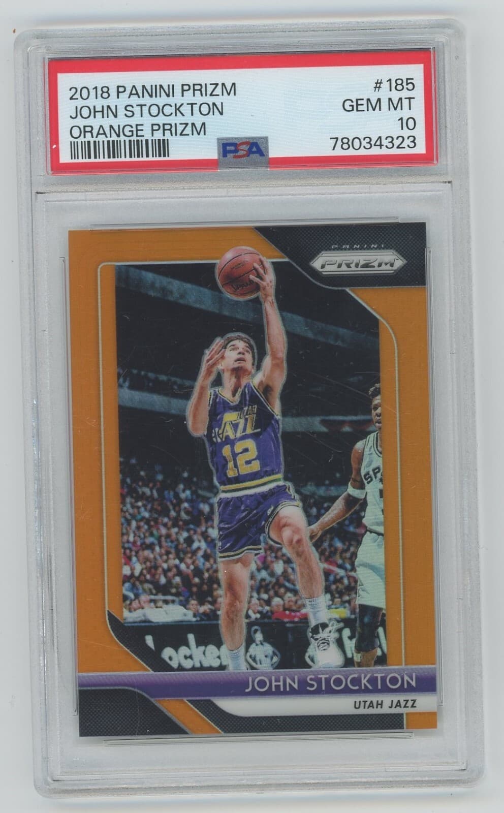John Stockton Basketball 2018 Panini Prizm 2018 Panini Prizm