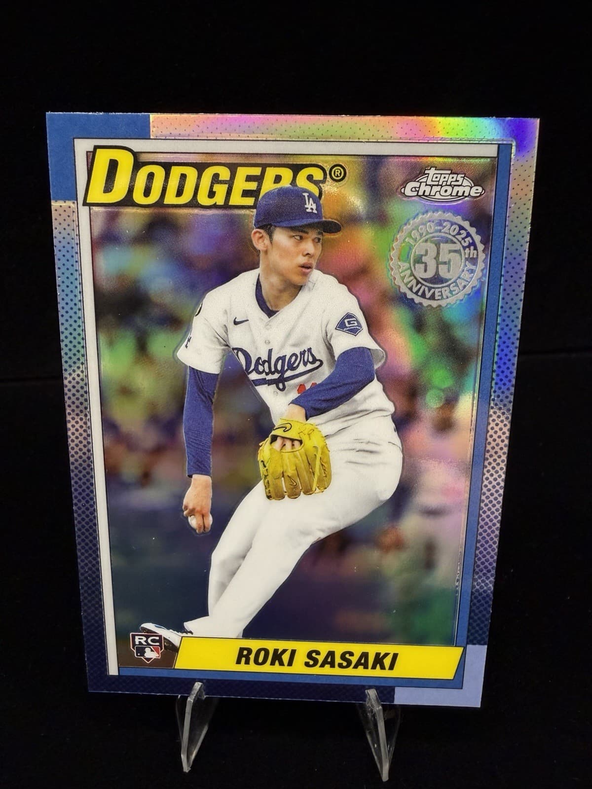 Roki Sasaki Topps 1990 Topps Chrome 1990 Topps Chrome