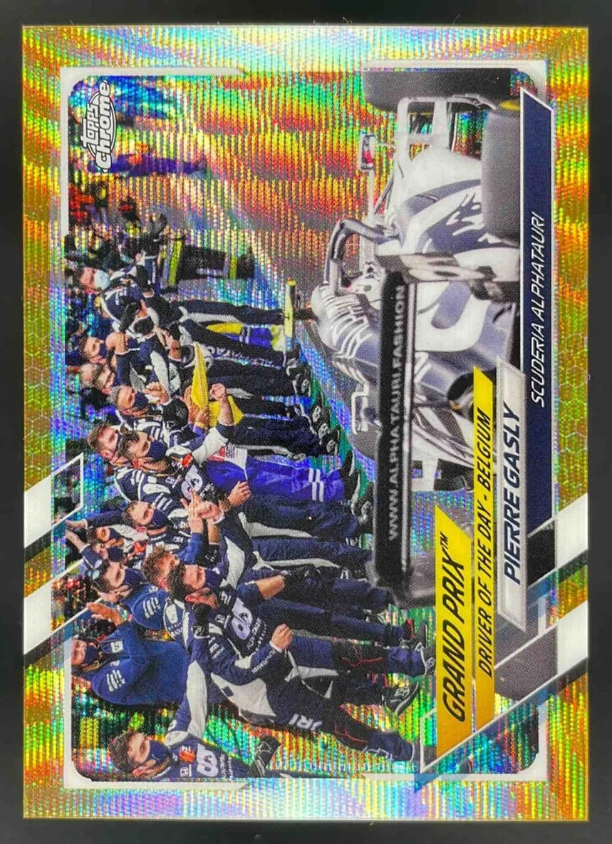 Gold Wave Pierre 2021 Topps Chrome 2021 Topps Chrome gold-refractor-wave