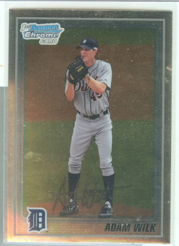 Adam Wilk Detroit 2010 Bowman Chrome 2010 Bowman Chrome