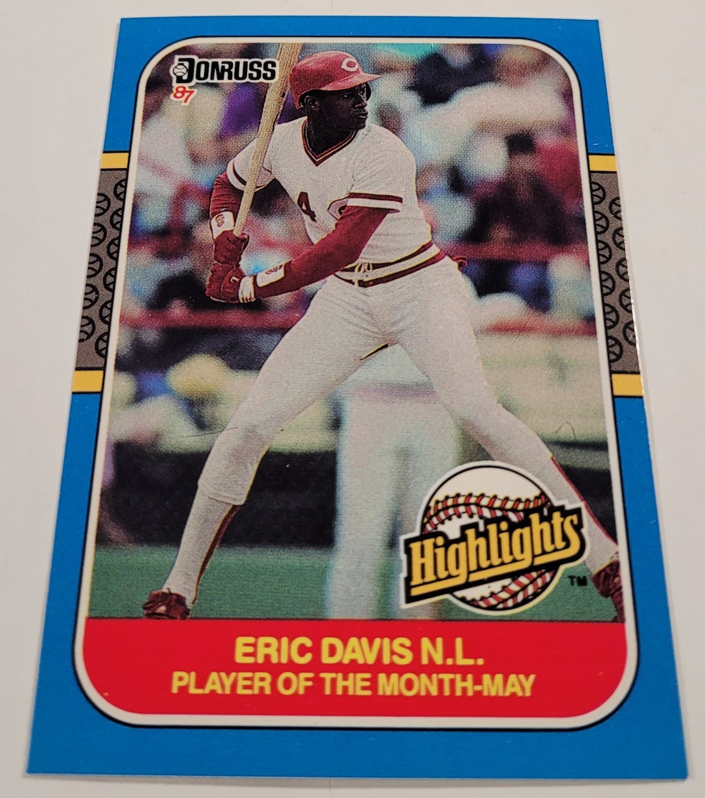 Highlights Eric Davis 1987 Donruss 1987 Donruss