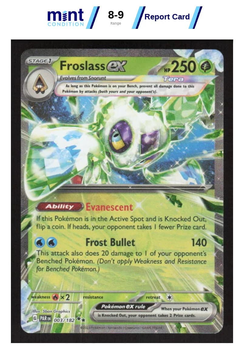 SV04 PARADOX RIFT FROSLASS EX 2023 Unknown