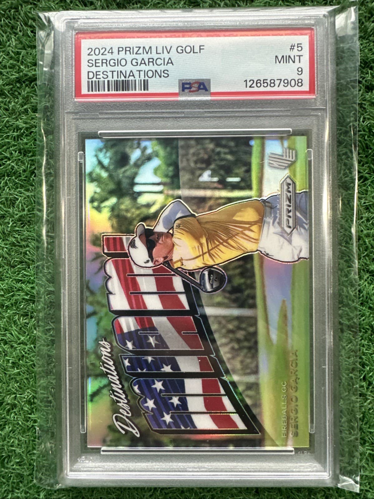 Sergio Garcia Destinations 2024 Panini Prizm 2024 Panini Prizm