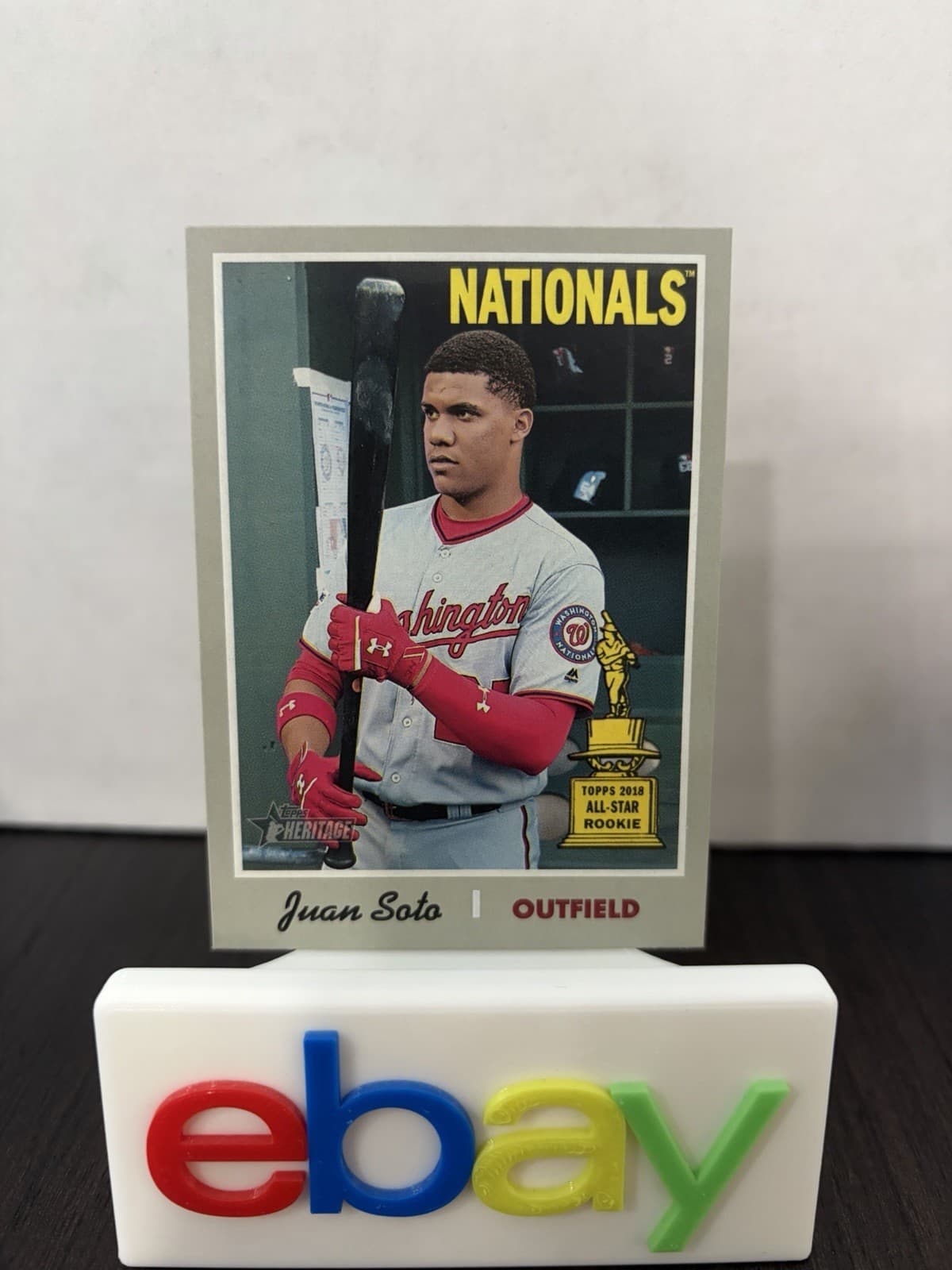 Juan Soto Nationals 2019 Topps Heritage 2019 Topps Heritage