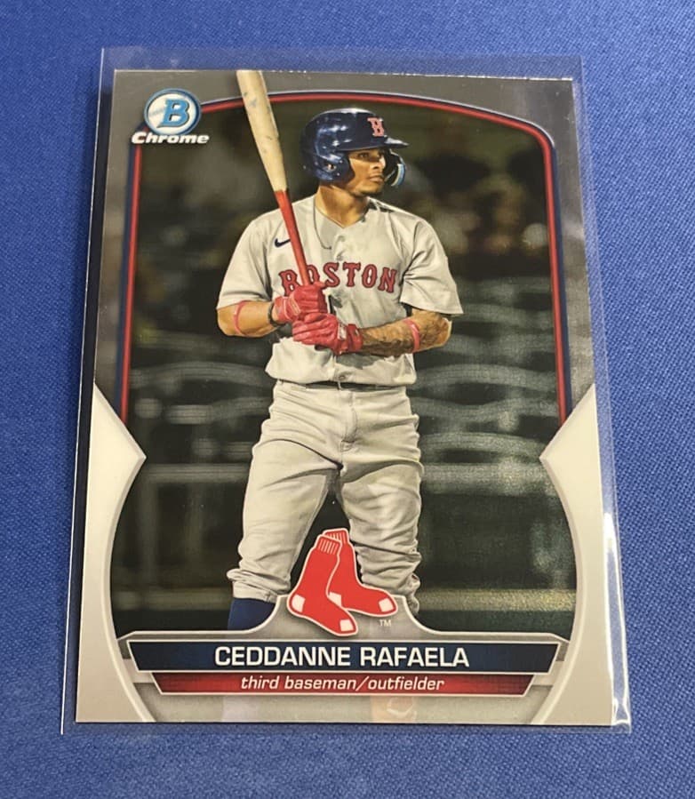 Ceddanne Rafaela Boston 2023 Bowman Chrome 2023 Bowman Chrome