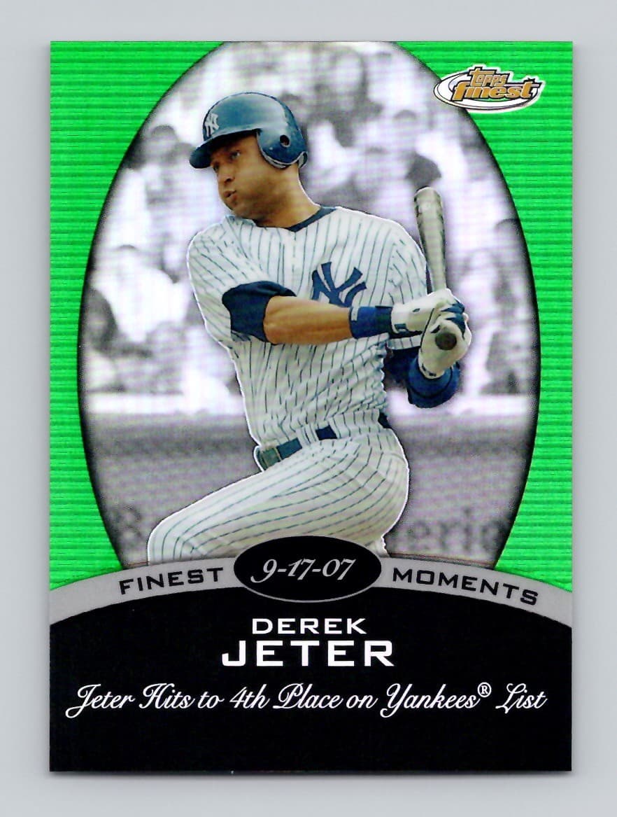 Finest Moments Green 2008 Topps Finest