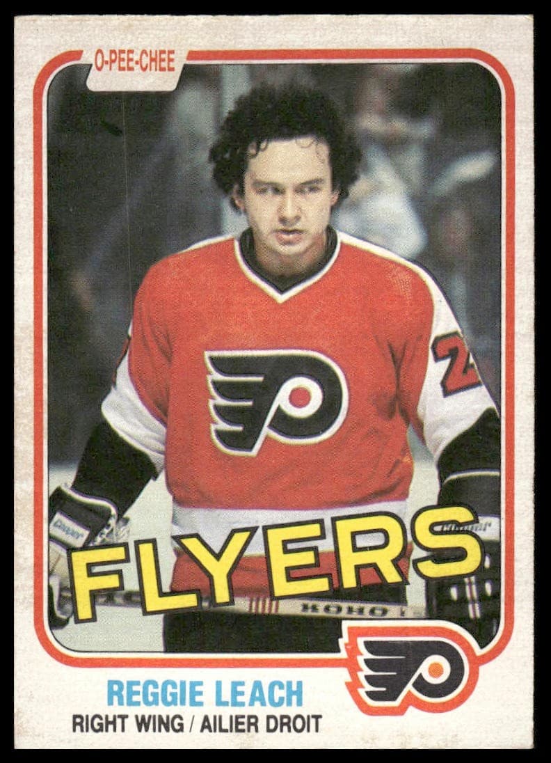 Reggie Leach Philadelphia 1981 O-Pee-Chee 1981 O-Pee-Chee