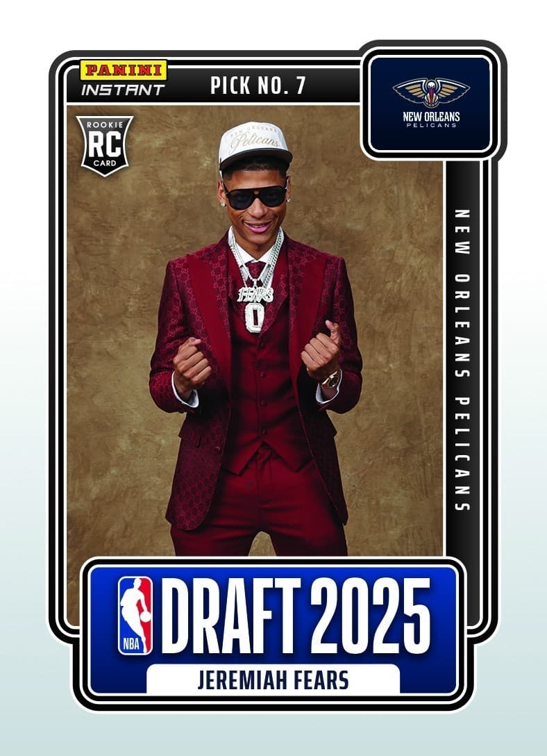 Jeremiah Fears 2025 Panini 2025 Panini