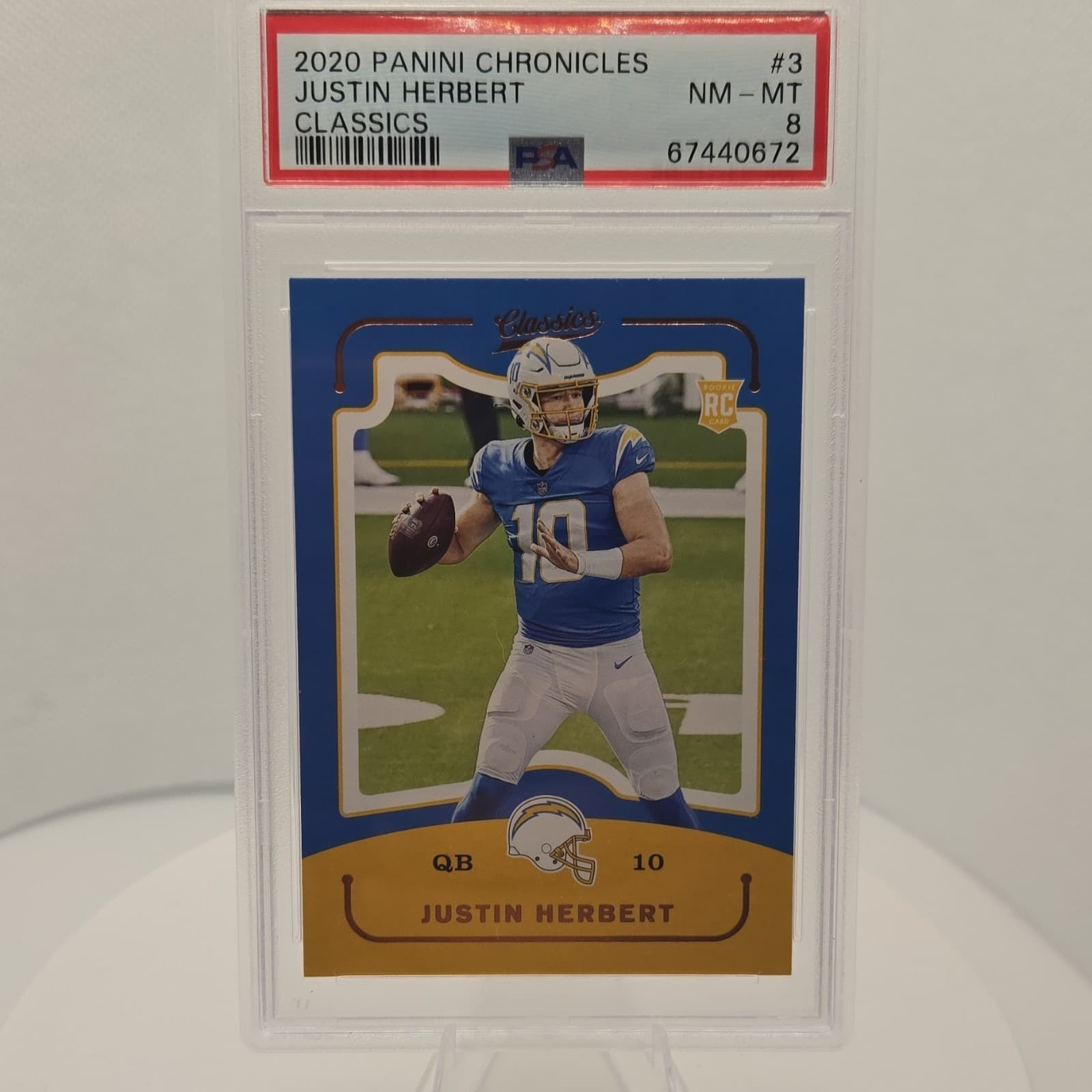 Justin Herbert 2020 panini