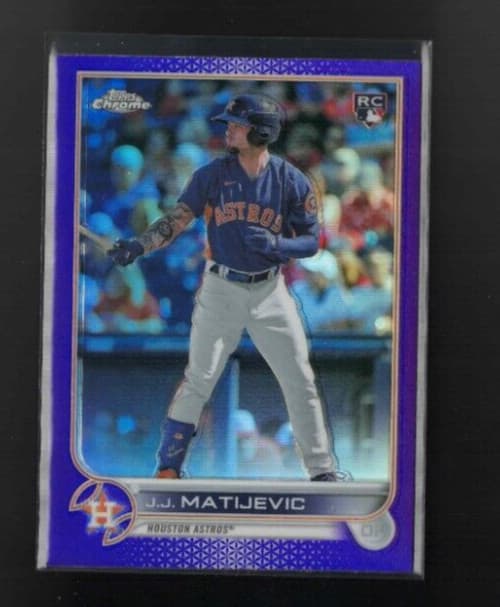 Matijevic Update Purple 2022 Topps Chrome 2022 Topps Chrome