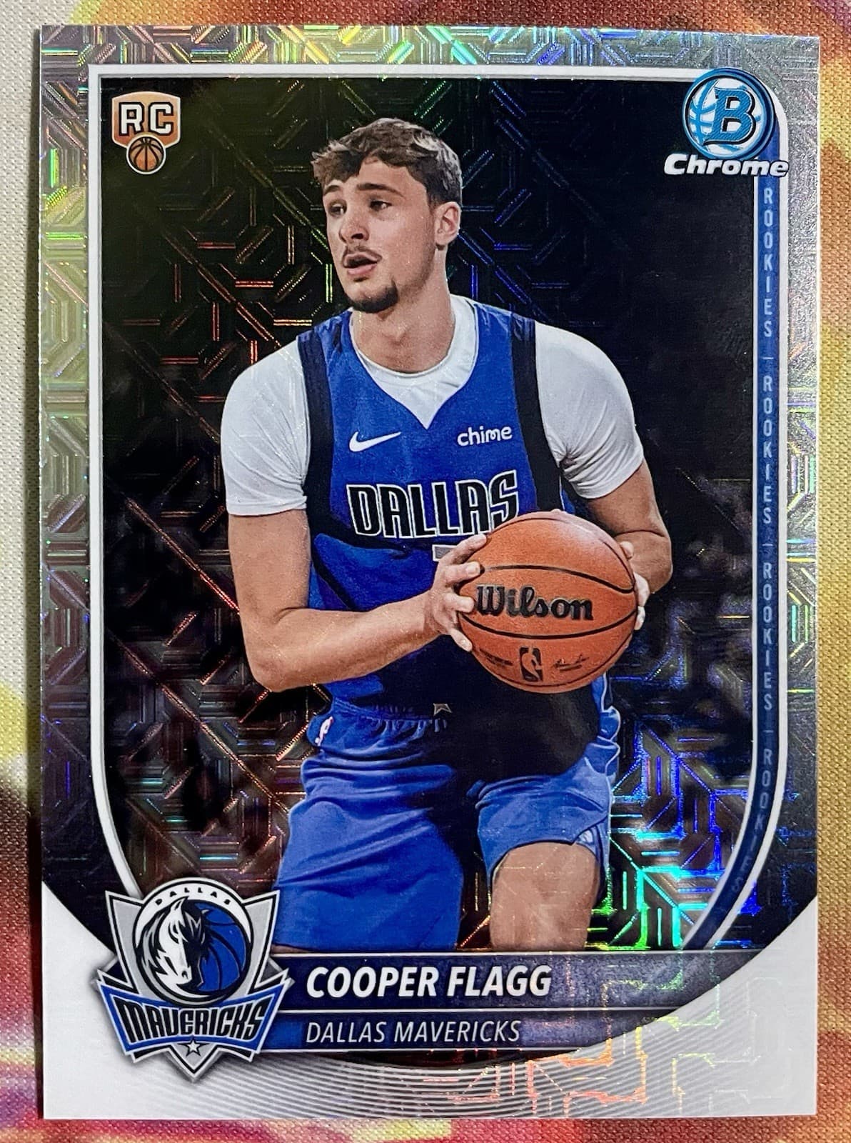 Basketball Cooper Flag 2025 Bowman Chrome 2025 Bowman Chrome