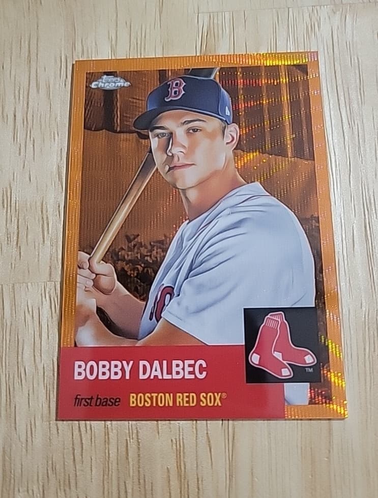 Bobby Dalbec 2022 topps Topps Chrome Platinum Anniversary
