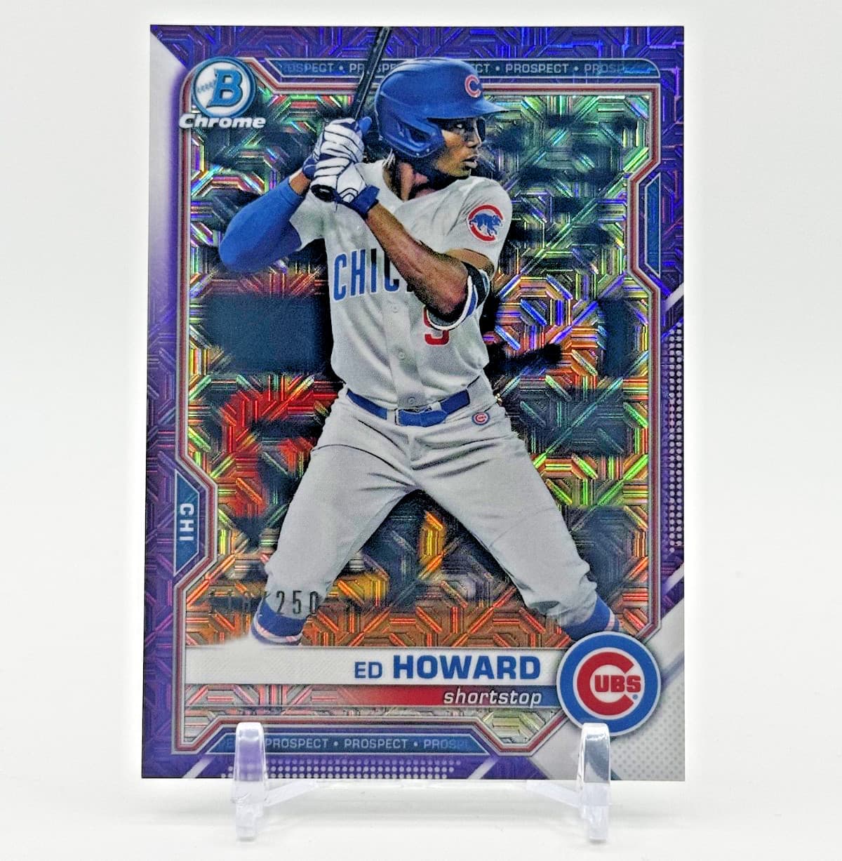 Ed Howard Prospects 2021 Bowman Chrome 2021 Bowman Chrome