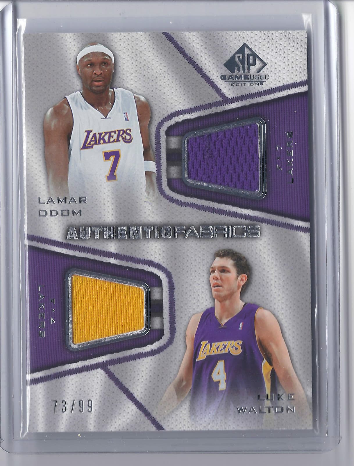 Game Used Basketball #73