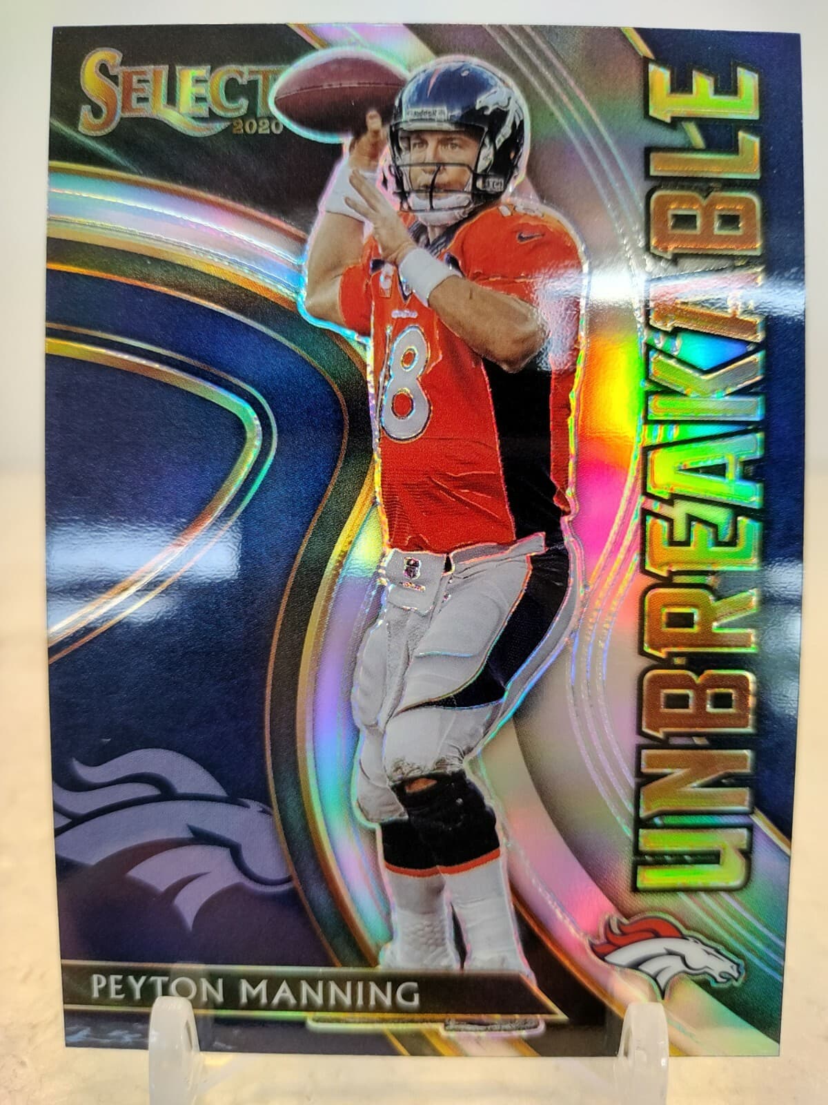 PEYTON MANNING SILVER Football 2020 Panini Select 2020 Panini Select