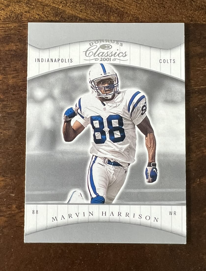 Classics Football Marvin 2001 Donruss 2001 Donruss