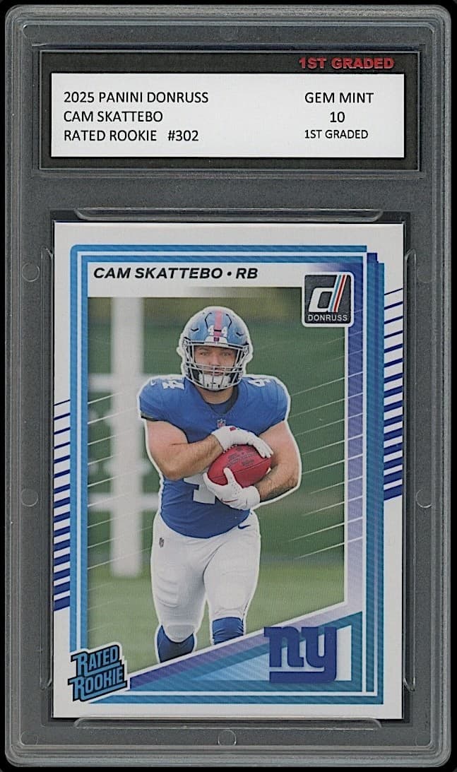 Cam Skattebo 2025 panini Panini Donruss