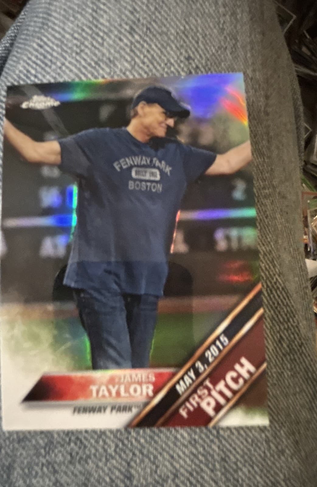 First Pitch James 2016 Topps Chrome
