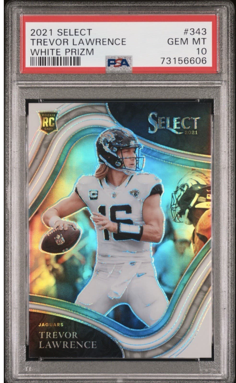 Trevor Lawrence Field 2021 Panini Select