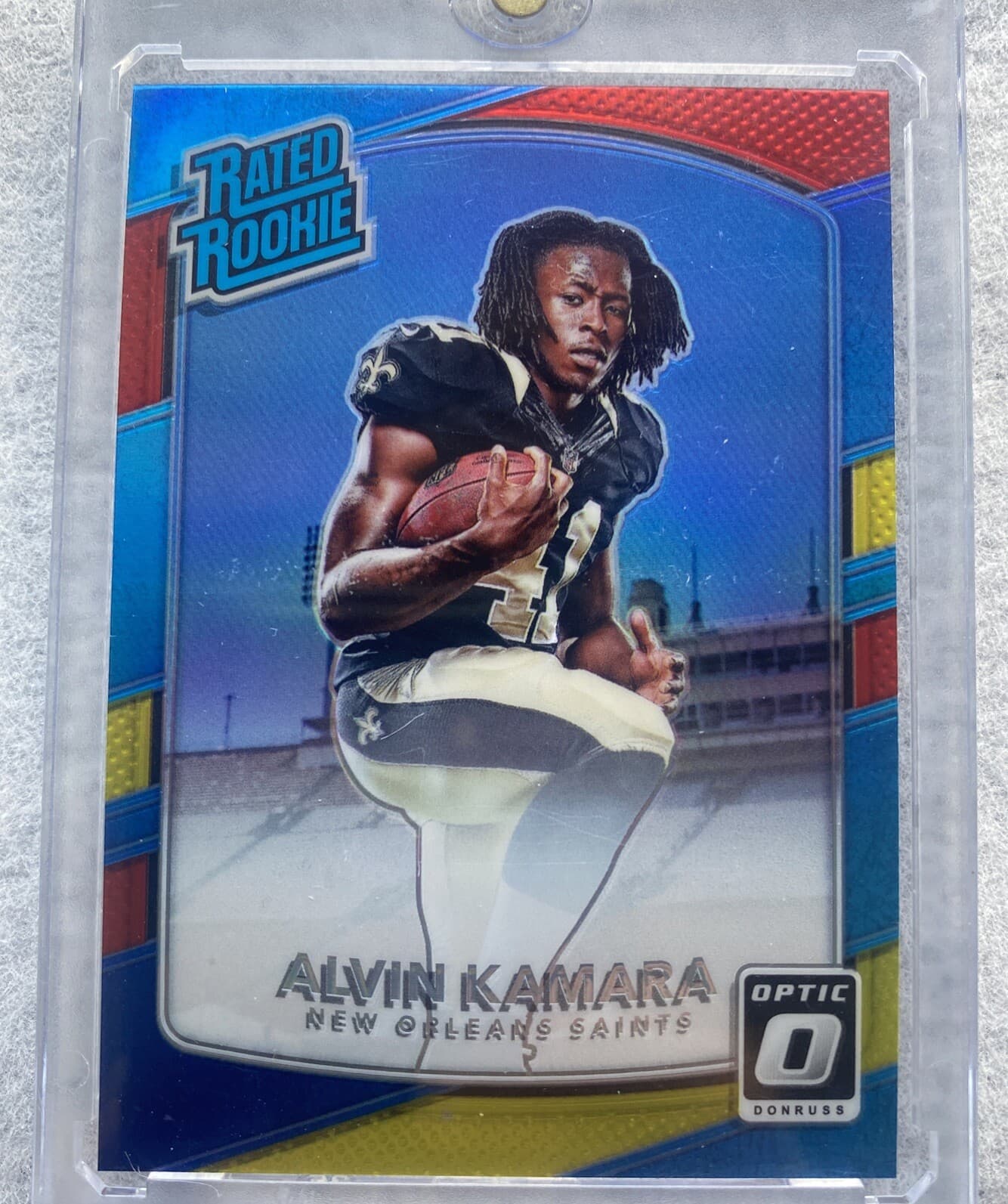 Football Alvin Kamara 2017 Donruss Optic 2017 Donruss Optic