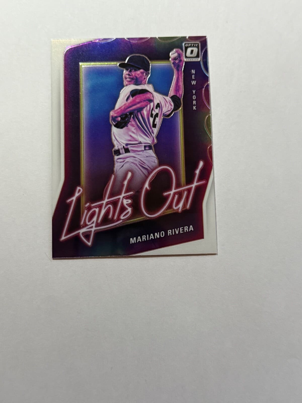 Mariano Rivera Baseball 2021 Donruss Optic
