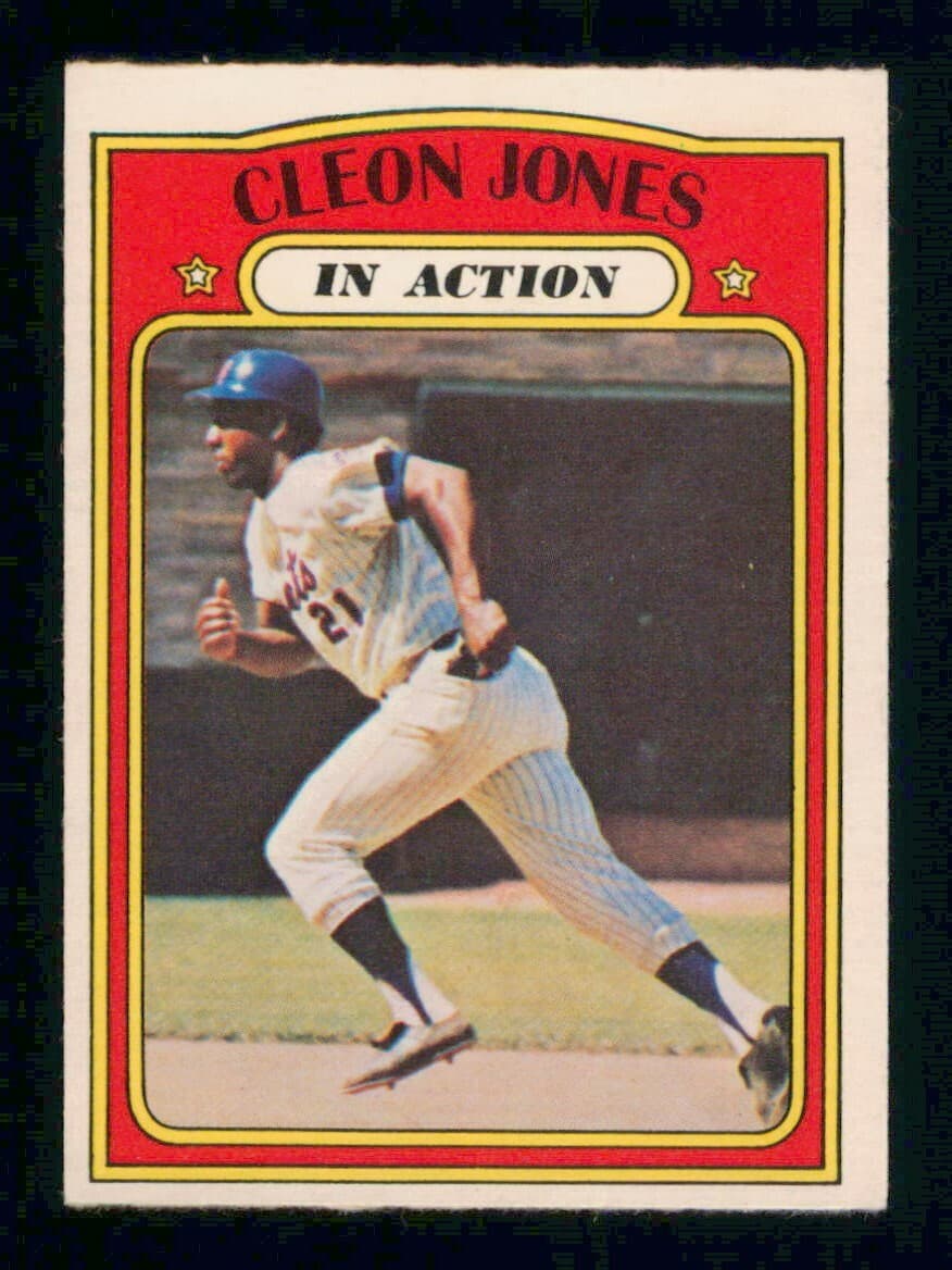 OPC BASEBALL # 32 CLEON JONES 1972 O-Pee-Chee