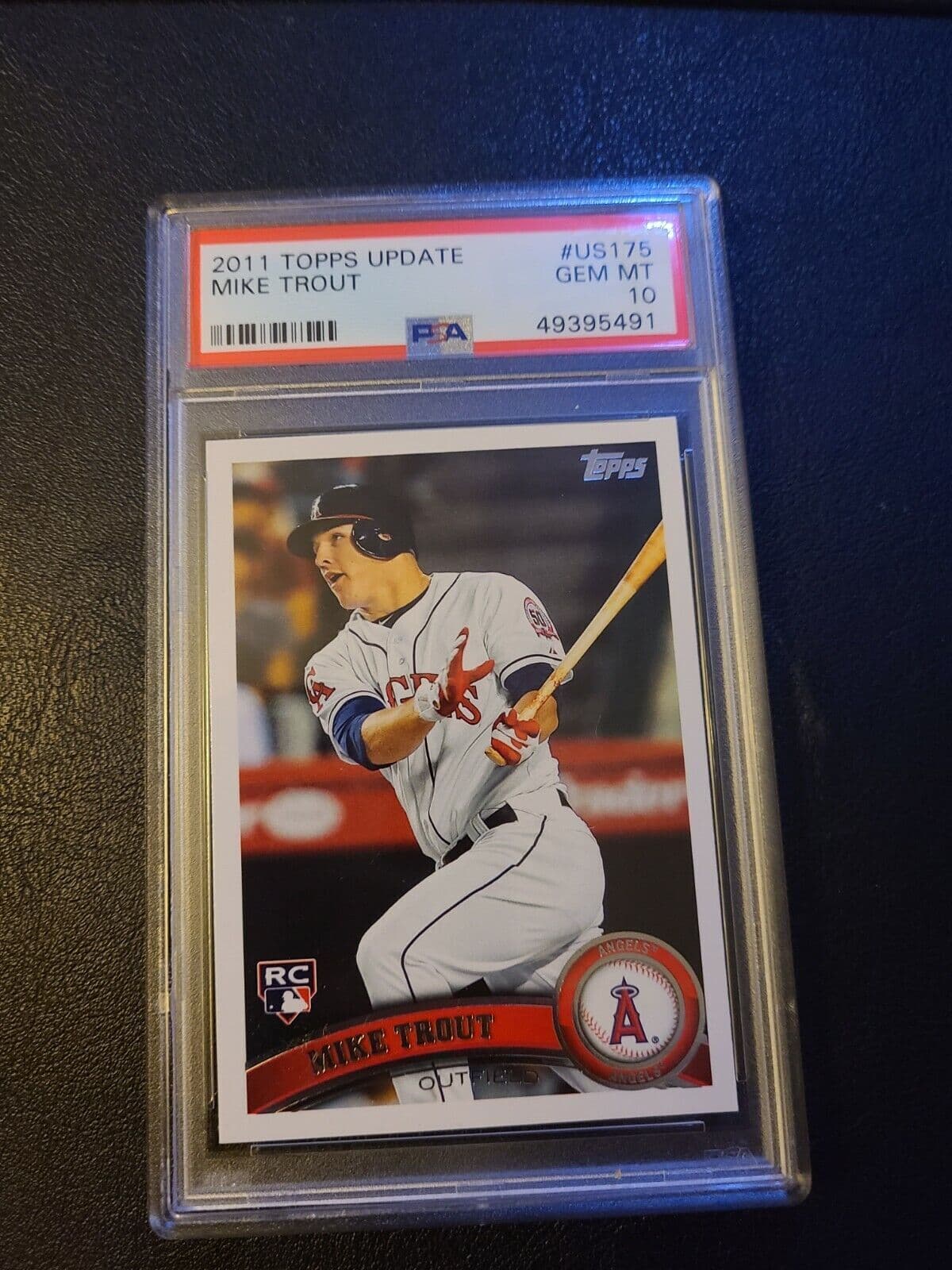 Mike Trout Anaheim 2011 Topps Update 2011 Topps Update