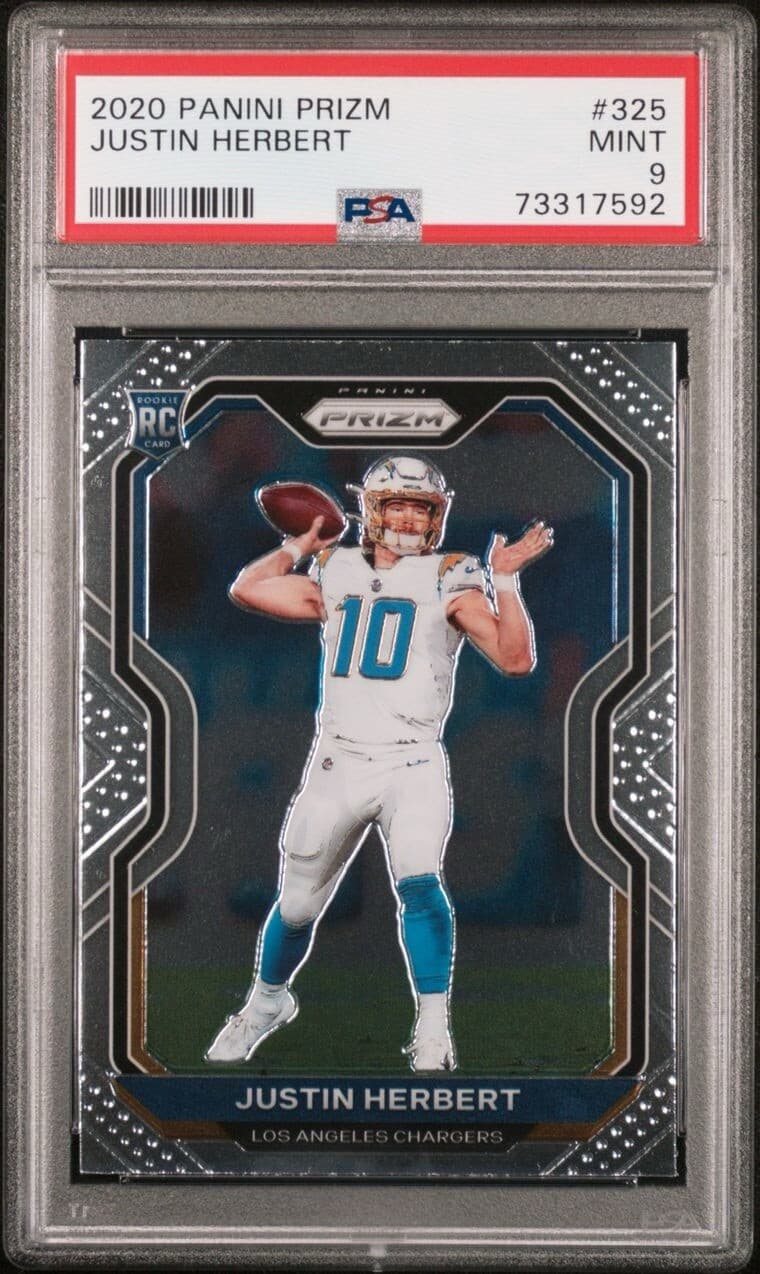 JUSTIN HERBERT LA Chargers 2020 Panini Prizm 2020 Panini Prizm