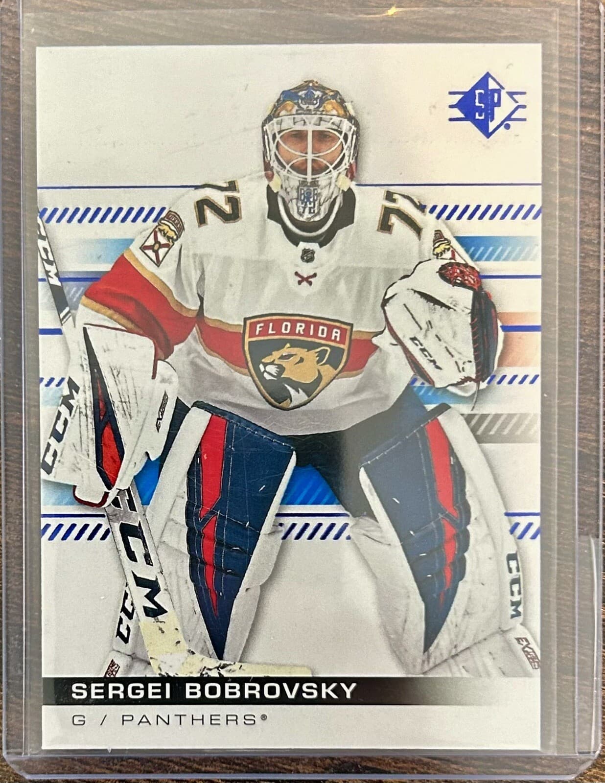 Sergei Bobrovsky 2019 Upper Deck SP 2019 Upper Deck SP