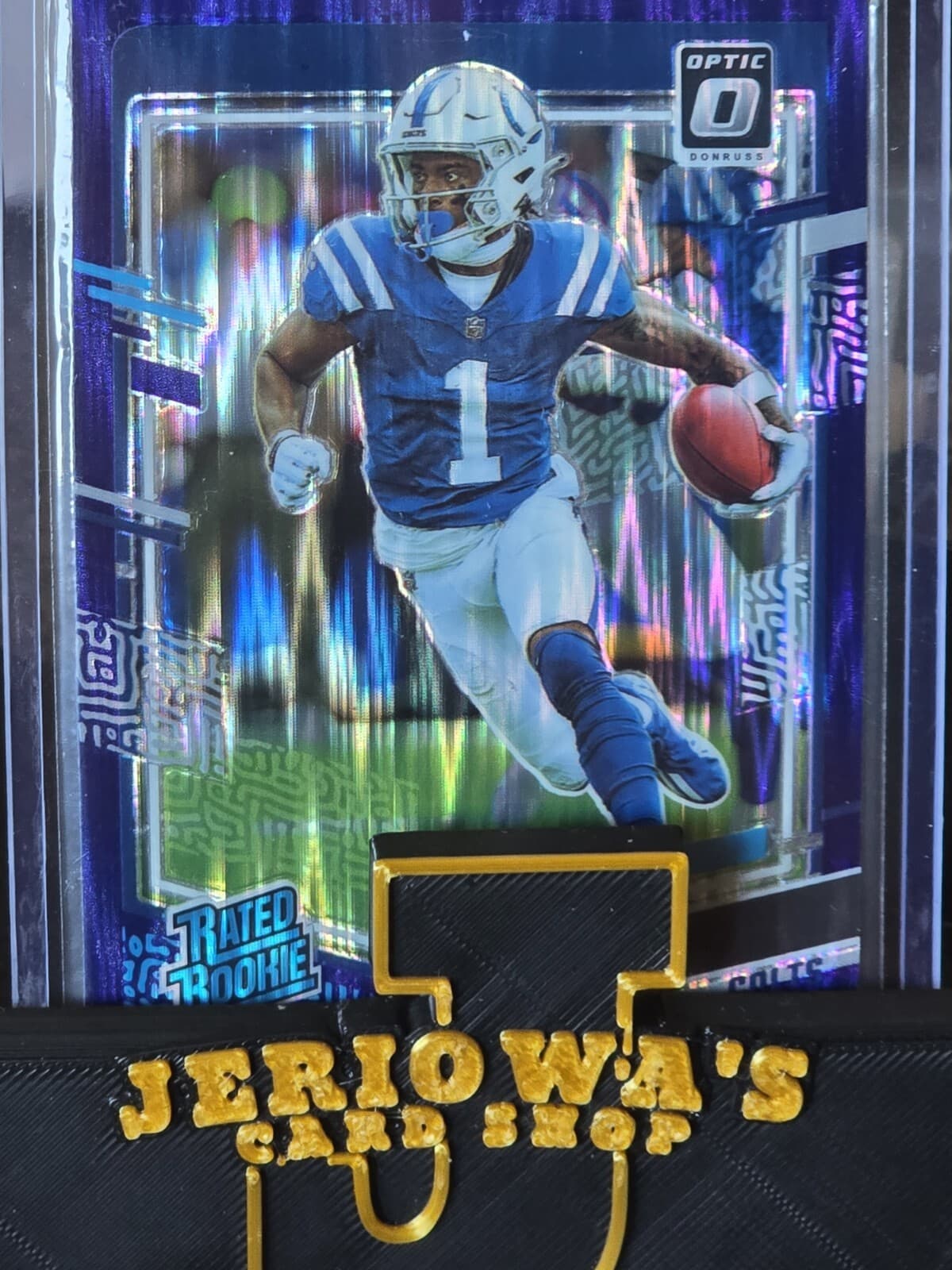 Josh Downs trading card