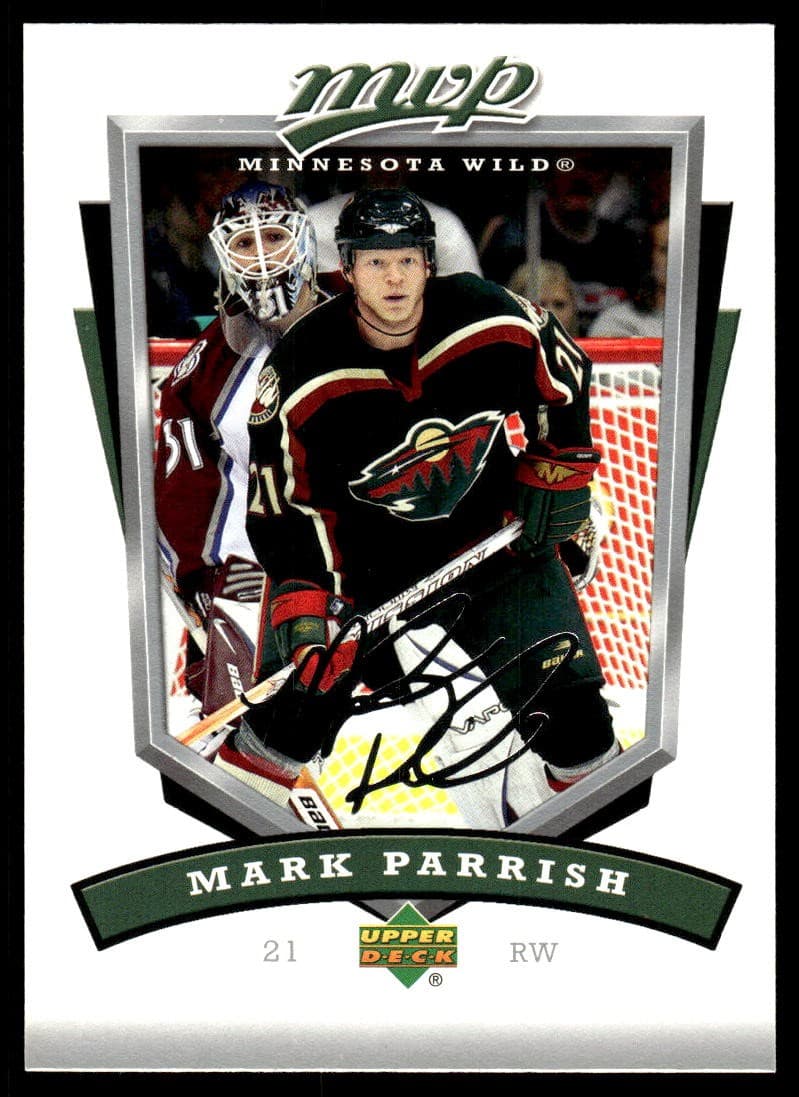 Mark Parrish Minnesota 2006 Upper Deck 2006 Upper Deck