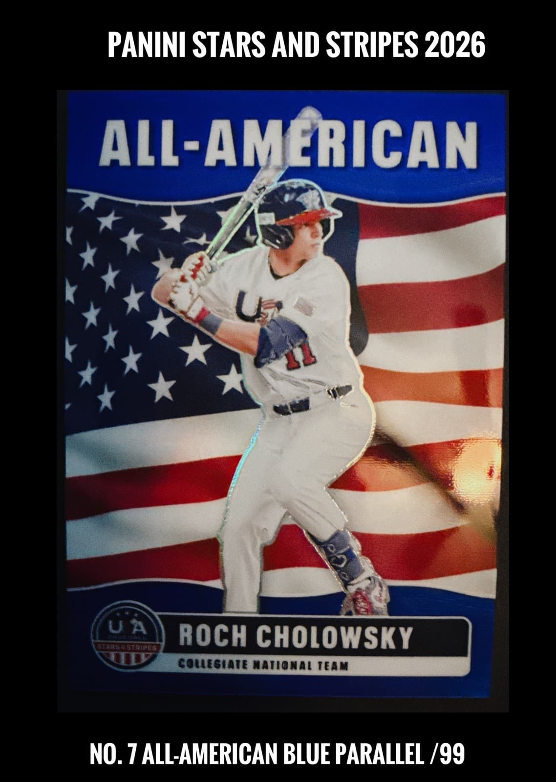 Roch Cholowsky trading card
