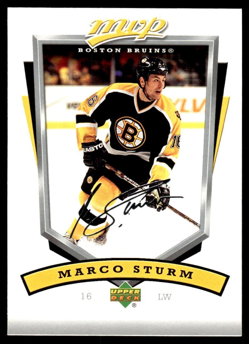 Marco Sturm Boston 2006 Upper Deck 2006 Upper Deck