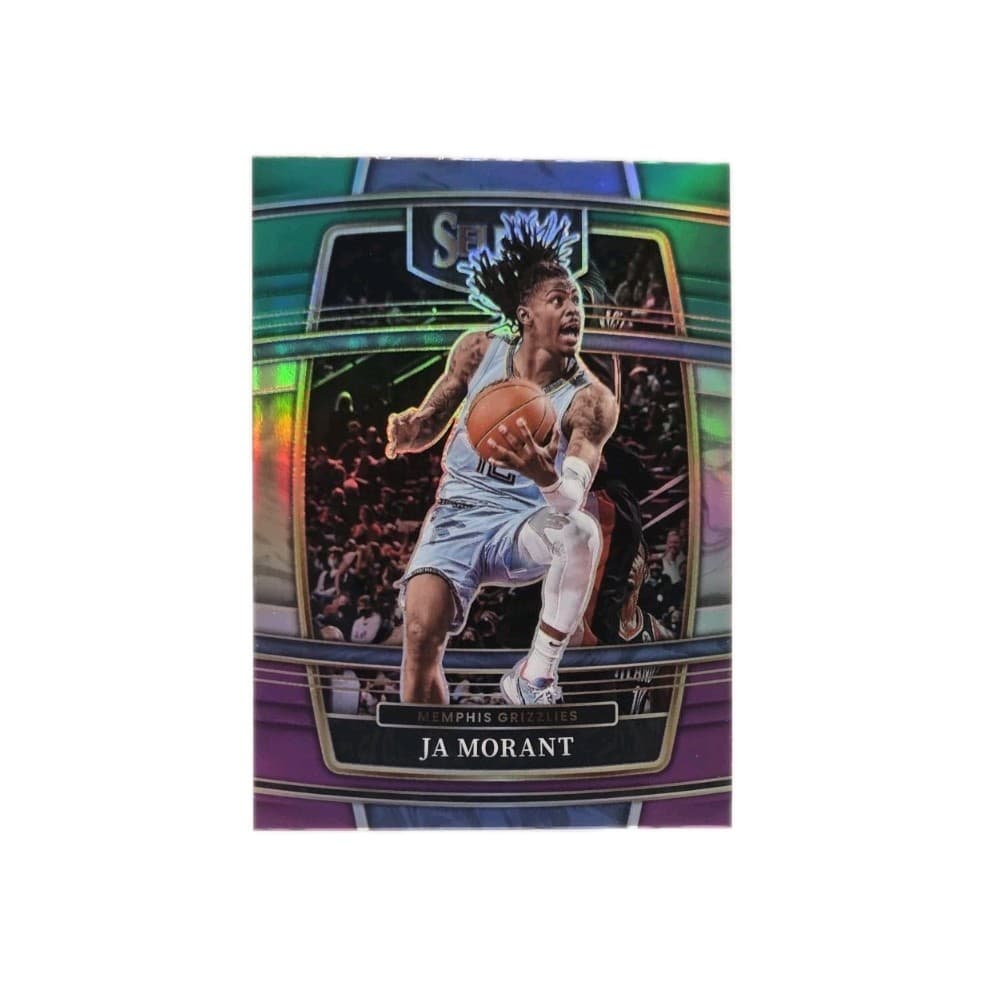 Concourse Ja Morant 2021 Panini Select 2021 Panini Select green-purple