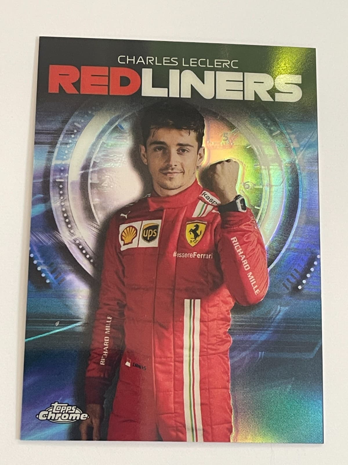 Ferrari Charles Leclerc 2021 Topps Chrome